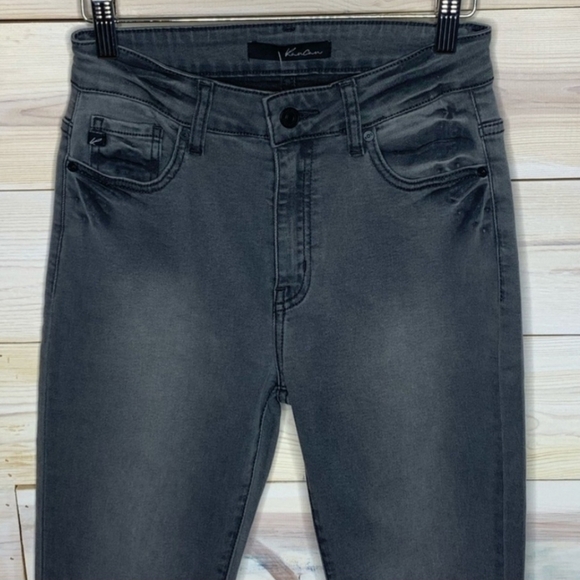 KanCan Gray Skinny Jeans Women's 5 / 26 Neutral Basic Classic Fall Winter EUC - Picture 8 of 16